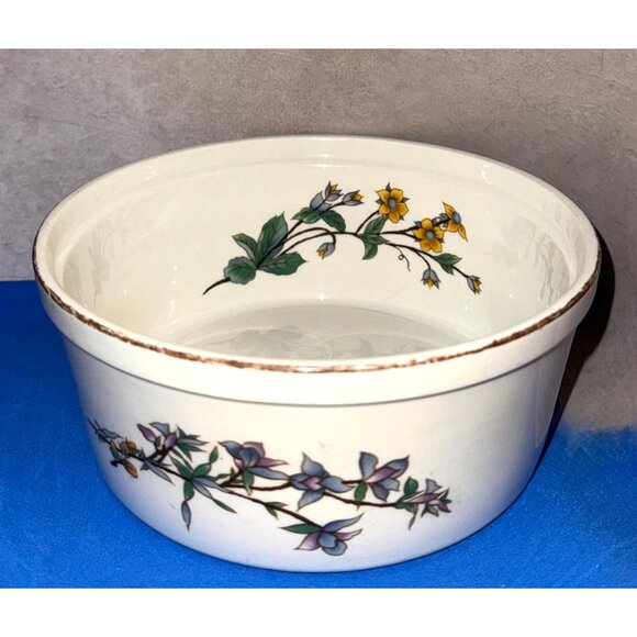 2 Vintage Woodwill Fine Floral Bakeware Bowls - Picture 14 of 14